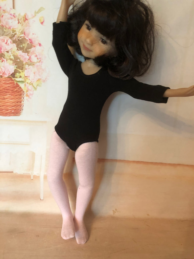 Ballet Leotard & Tights for 14.5" Ruby Red Galleria Fashion Friends Dolls