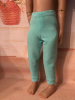 12" Ruby Red Galleria SIBLIES Solid Color Leggings