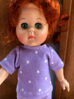 8" Ginny/MA Wendy Print Short Sleeve T-shirt