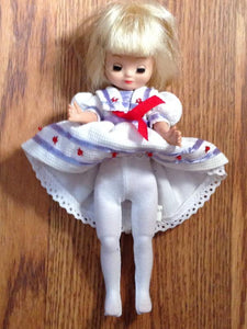 8" Tiny Betsy solid color tights