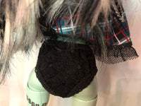 17" Monster High Frightfully Tall Black Undies Panties