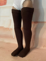 14.5" Ruby Red Galleria Fashion Friends Solid Color Thigh High Socks