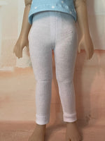 12" Ruby Red Galleria SIBLIES Solid Color Leggings