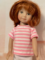 8" Heartstrings Print Short Sleeve T-shirt