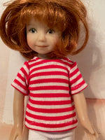 8" Heartstrings Print Short Sleeve T-shirt