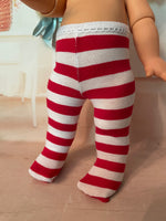 13" Baby Face Print Tights