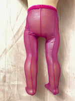 Metallic Mesh Tights for 18" American Girl doll