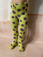 Halloween Tights for 10" Boneka Effner Child doll