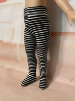 Halloween Tights for 10" Boneka Effner Child doll