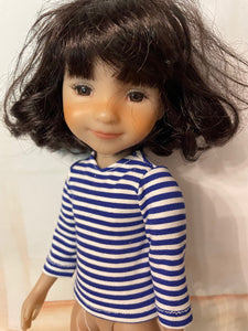 12" Ruby Red Galleria SIBLIES Print Long Sleeve T-shirt