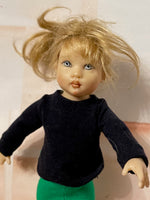 7" Riley Solid Color Long Sleeve T-shirt