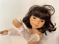 14.5" Fashion Friends Print arm warmers