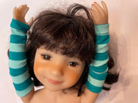 14.5" Fashion Friends Print arm warmers