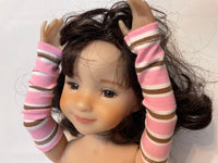 14.5" Fashion Friends Print arm warmers