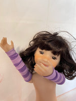 14.5" Fashion Friends Print arm warmers