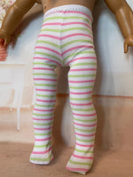 Springtime / Easter Tights for 18" American Girl doll