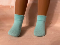 16" My Friend Mandy Solid Color Ankle Socks