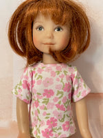 8" Heartstrings Print Short Sleeve T-shirt