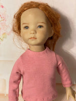 13" Effner Little Darling Solid Color Long Sleeve T-shirt