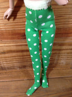 12" Tonner Anne or Marley or 14" Patience Print Tights