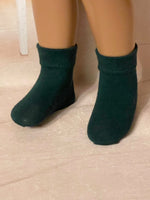 16" My Friend Mandy Solid Color Ankle Socks