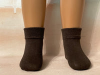 16" My Friend Mandy Solid Color Ankle Socks
