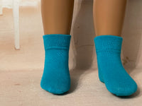 16" My Friend Mandy Solid Color Ankle Socks
