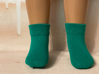 16" My Friend Mandy Solid Color Ankle Socks