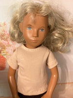 16" Sasha Solid Color Short Sleeve Crew Neck T-Shirt