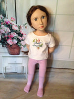 16" A Girl for All Time Solid Color Tights