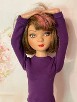 16" Ellowyne Jewel Neck Solid Color T-shirt