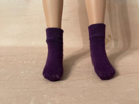 12" Tonner Anne Solid Ankle Socks