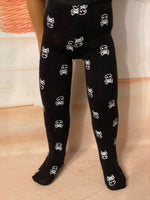 16" A Girl for All Time Halloween Tights