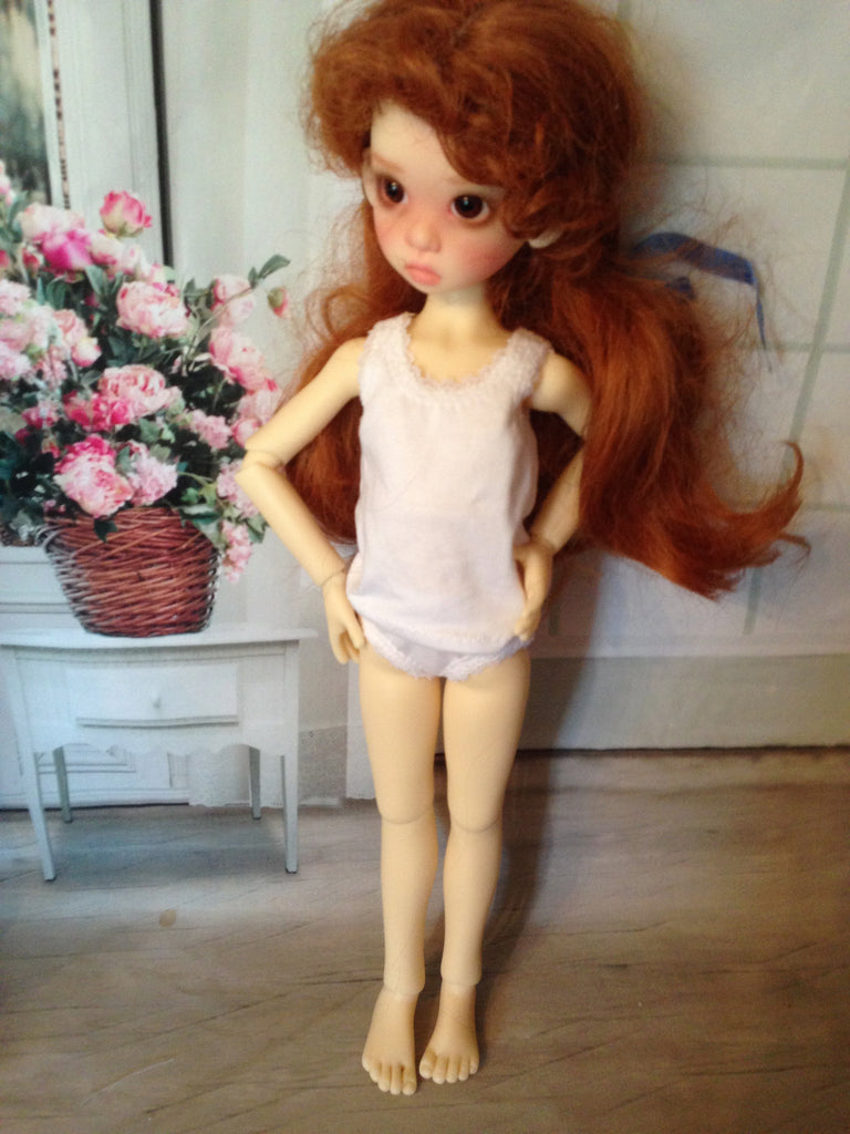 White Underwear set for 18" BJD