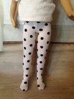 13" Effner Little Darling Print Tights