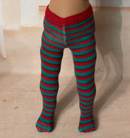Christmas Tights for 11" Meadow Dolls Dumplings dolls