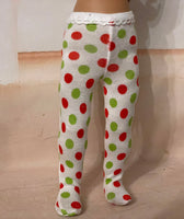 Christmas Tights for 11" Meadow Dolls Dumplings dolls
