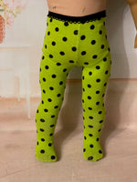 Halloween Tights for 18" American Girl doll