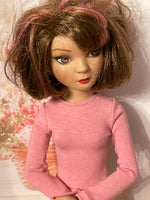 16" Ellowyne Jewel Neck Solid Color T-shirt