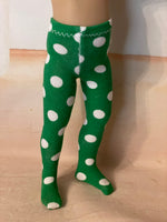 10" Effner Boneka Child Print Tights
