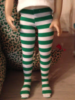 13" Effner Little Darling Print Tights