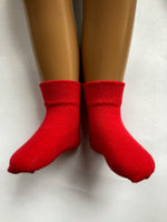 16" My Friend Mandy Solid Color Ankle Socks