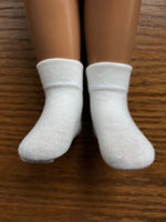 16" My Friend Mandy Solid Color Ankle Socks