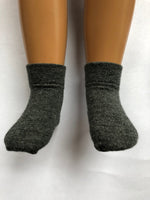 16" My Friend Mandy Solid Color Ankle Socks