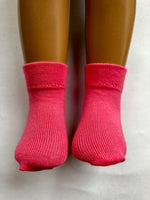 16" My Friend Mandy Solid Color Ankle Socks
