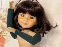 14.5" Ruby Red Galleria Fashion Friends Solid Color Arm Warmers