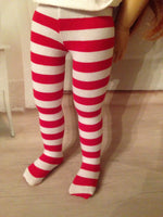 18" Kidz n Cats Christmas Tights