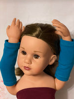 19.5" Gotz Happy Kidz Solid Color Arm Warmers