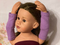 19.5" Gotz Happy Kidz Solid Color Arm Warmers