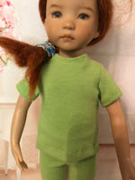 13" Effner Little Darling Solid Color Short Sleeve T-shirt